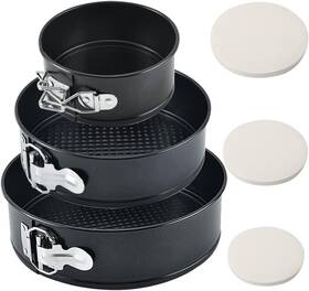 Partyreal 313109528567 Tellshun 3 Pack Springform Cheesecakes Pan Tin Set 4 7 9 Inch Baking Mold Roun Partyreal 313109528567 Tellshun 3 Pack Springform Cheesecakes Pan Tin Set 4 7 9 Inch Baking Mold Roun