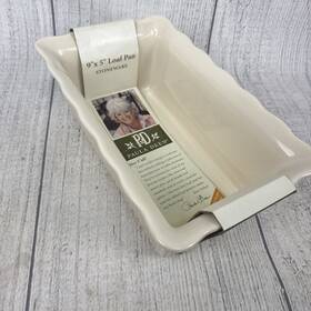 Paula Deen 631899518927 Stoneware Baking Dish Fall Harvest 9x5 Loaf Pan - New Sealed Paula Deen 631899518927 Stoneware Baking Dish Fall Harvest 9x5 Loaf Pan - New Sealed