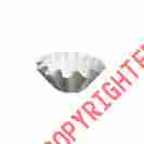 Pba01 Novacart Small Brioche Floret Disposable Baking Cup 1-3 4 Bottom X 1-1 High