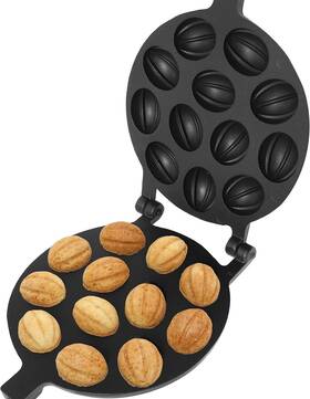 Petristor 313051587513 Walnut Cookie Mold Maker 12 Non-stick - Oreshki Molds