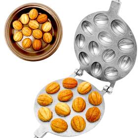 Petristor 715120194286 Walnut Cookie Mold Maker 12 - Oreshki Molds