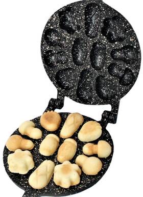 Petristor 715120198390 12 Cookie Assorted Marker Non-stick Coating Granite Stone Cookies Pastry