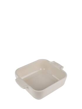 Peugeot 006950061166 Appolia Petite Square Baking Dish Ecru. 7 X 5.5 2 Inch