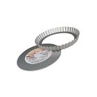 Pft-8 Fat Daddios Anodized Aluminum Fluted Tart Pan With 811657016906