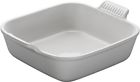 Pg0800-2016 Le Creuset Heritage Stoneware Square Dish White 0696750135620