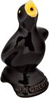Pg1875y-0431 Le Creuset Stunning Blackbird Stoneware Pie Bird Funnel New
