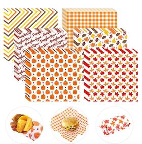 Piklodo 682405883947 240pcs Fall Wax Paper Dry Waxed Deli Sheet 12x12 Inch Sandwich Wrap Pap Piklodo 682405883947 240pcs Fall Wax Paper Dry Waxed Deli Sheet 12x12 Inch Sandwich Wrap Pap