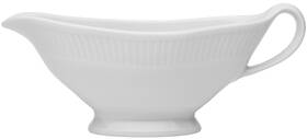 964230 Pillivuyt Plisse Sauceboat With Handle