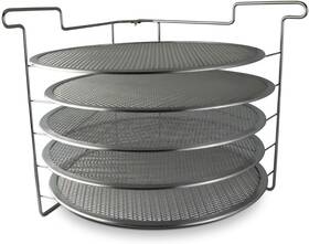 Ppo-6-36 Pinnacolo Folding Pizza Rack With Five 14 Inch Screens - Compact And Convenient Ppo-6-36 Pinnacolo Folding Pizza Rack With Five 14 Inch Screens - Compact And Convenient