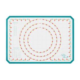 Pw24694031140a Pioneer Woman Nonstick Silicone Baking Mat 16.5 Inch X 11.5 Keepsake Garden Floral