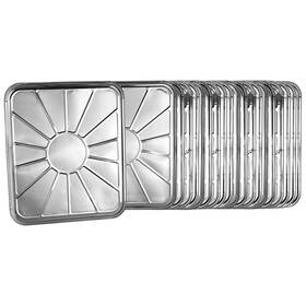 Plasticpro 684758143990 Disposable Foil Oven Liner Reusable Drip Pan - Tray For Cooking And Baki