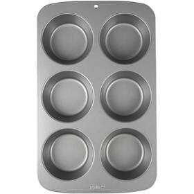 Pme 060281185600 Non Stick 6 Cup Large Muffin/cupcake Pan