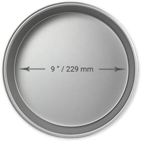 Rnd092 Pme Professional Aluminum Baking Pan Round 9 X 2in