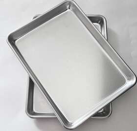 80743wh Polar Ware 1/4-size Aluminum Baking Sheet 2 Pack