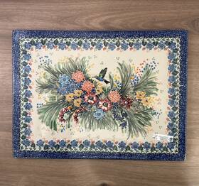 15.375 Polish Pottery 3356 Cookie Sheet Inch Unikat T. Liana Ceramika Artystyczna