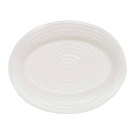 434356 Portmeirion Sophie Conran White Medium Oval Platter Porcelain Serving Tray