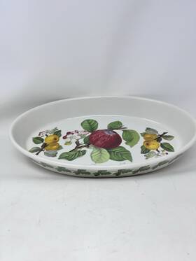 Portmeirion 749151046184 England Oval Baker Dish 14 3/8 Inch X 9 5/8 Never Baked In Has Tags