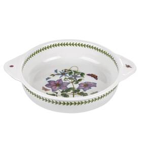 Portmeirion 749151612730 Botanic Garden Round Baking Dish Handles