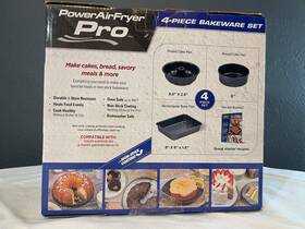 Power Xl 086279007858 Airfryer Pro Nonstick Bakeware 4-piece Set Brand New In Box