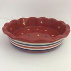 Ppp-sq-791067 Temptations Stars Stripes Bake Ware Pie Dish Red White Blue