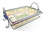 717250 Ppp - Yt Temptations Old World Confetti Baking Dish Trivet Rack