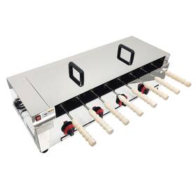 220580 Preasion Lpg Chimney Cake Roll Oven Maker 8pcs Baking Tools 220v Commercial Electric Chim