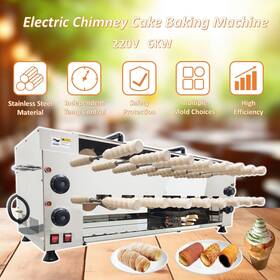 22m05a79 Preasion 16pcs Electric Chimney Cake Roll Oven Maker 220v Commercial Machine