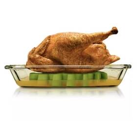 Ppo6u-rlgn Prepara Flexible Silicone Roasting Laurel - Meat And Poultry Roast Rack Healthier