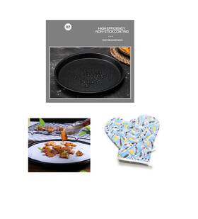 Purebrand 741365117780 Pizza Pan Tray For Oven Set 8x1 Inch Heavy Duty Scratch Resistant Non-stick Purebrand 741365117780 Pizza Pan Tray For Oven Set 8x1 Inch Heavy Duty Scratch Resistant Non-stick
