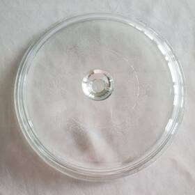 622c-a Pyrex Round Glass Replacement Lid Clear Only For 1 Quart Casserole