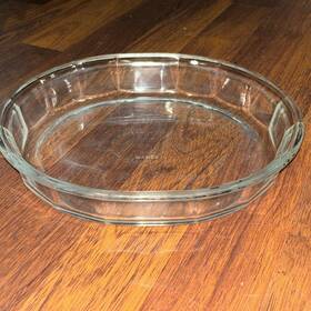 805-b Pyrex Clear Elegance Casserole Ovenware Dish 2.4 L Vintage