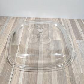 P12c Pyrex Square Glass Lid Small Knob For Corning Corelle Casseroles Only