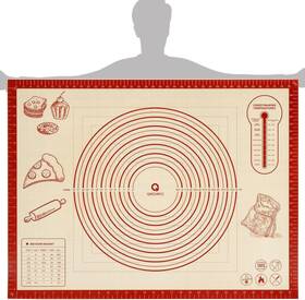 Quellance 445026426466 Silicone Baking Pastry Dough Mat - 32x24inch Extra Large Cookie Bread Rolling Ma