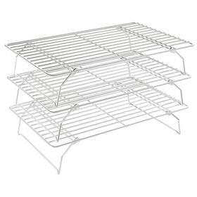 Cake-15.8 Qukaka 786302742953 3 Tier Stackable Cooling Rack For Batch Cookie Pizza Inch X 10