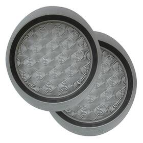 Range Kleen 070775201438 Taste Of Home Set 2 - 9-inch Non-stick Metal Round Baking Grey 9 Inch