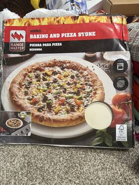 Range Master 054599041926 Pizza Stone For Grill Or Oven