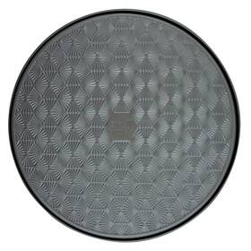 Rangekleen 070775200486 Taste Of Home 14-inch Non-stick Metal Pizza Pan Grey Large