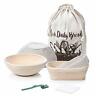 Rc01 Piece Banneton Basket Set Inch Round Oval Sourdough Bread