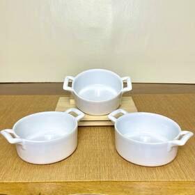 Bc-2109 Revol France Belle Cuisine Cocotte Porcelain 3-piece Baking Dish Set Bc2109