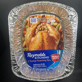 Reynolds 070485192002 Heavy Duty Foil Roaster Pan Up To 30 Pound Capacity 12 Count Reynolds 070485192002 Heavy Duty Foil Roaster Pan Up To 30 Pound Capacity 12 Count