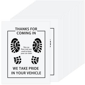 Mats-65 Riakrum 50 Pcs Disposable Car Floor Mat Vehicles Motive Cover P Mats-65 Riakrum 50 Pcs Disposable Car Floor Mat Vehicles Motive Cover P