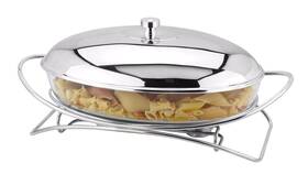 372356 Rigeli Regent 18/10 Contempo Chromeplated 101.4 Oz 3 Lt. Oval Warmer Chafing Dis 372356 Rigeli Regent 18/10 Contempo Chromeplated 101.4 Oz 3 Lt. Oval Warmer Chafing Dis