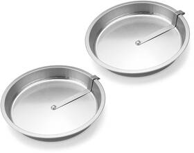 Roe & Moe 592418499405 9 Inch Easy Out Quick Release Tart Quiche Pie And Cake Pan - Set Of 2 Roe & Moe 592418499405 9 Inch Easy Out Quick Release Tart Quiche Pie And Cake Pan - Set Of 2