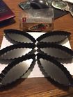Roshco Mini Non Stick Tartlet Pans Diamond Shaped Tart Custard