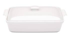 Rossallini 850021634575 Stoneware Casserole Dish Bakeware Set With Lid Covered Rectangular Dinnerwar
