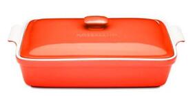 Rossallini Stoneware Casserole Dish Bakeware Set With Lid Covered