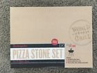 Rs30038016h Unbranded Rectangular Ceramic Pizza Stone Baking Grilling