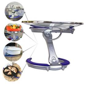 Tr1002 Rsr Creations Llc Lid Holder And Pot With Unique Trivet Cake Stand Royal Blue