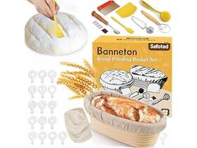Safotad 765452426159 Oval Banneton Bread Proofing Basket Safotad 765452426159 Oval Banneton Bread Proofing Basket