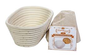 Obv-450 Saint Germain Bakery Premium Round Bread Banneton Basket With Liner - Perfect